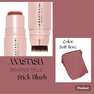 ANASTASIA Beverly Hills Cream Stick Blush-Soft Rose New in Box